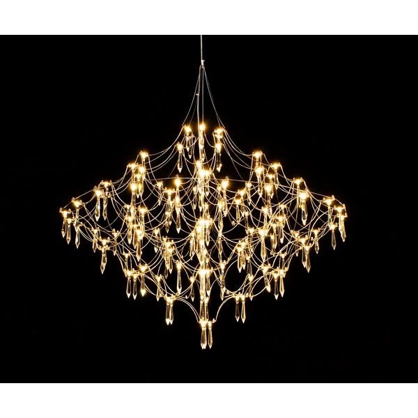 

Подвесная люстра диммируемая Kink Light Галанта 07881-80,33(21) золото Led 66*0,5W с пультом ДУ, Галанта 07881-80,33(21)
