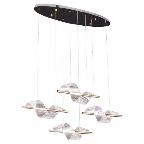 

Подвесной светильник светодиодный Kink Light Илина 08042-4АS,33, Илина 08042-4AS,37