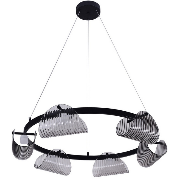 

Подвесной светильник светодиодный Kink Light Каспи 08447-6A,19(16), Серый, Каспи 08447-6A,19(16)