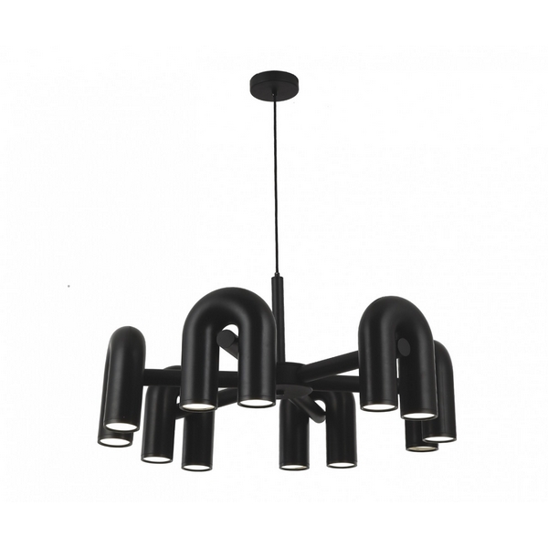 Подвесная люстра Kink Light Канти 08465-6,19(GU10) черный GU10 60W