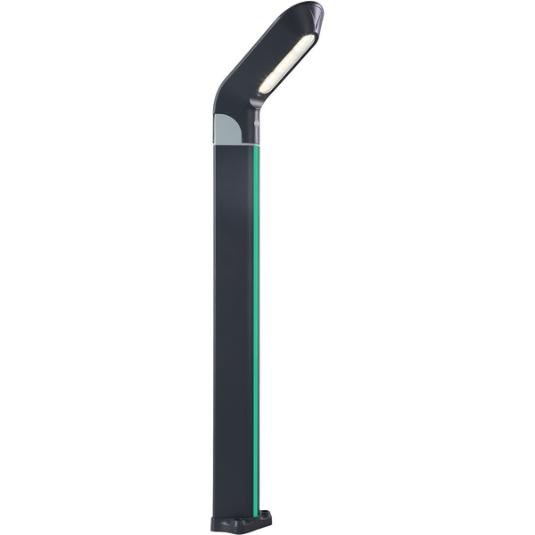

Наземный уличный светильник IP65 Kink Light Линден 09200-F(220V),16(07) с декоративной зеленой подсветкой, серый 220V Led 10W, Линден 09200-F(220V),16(07)