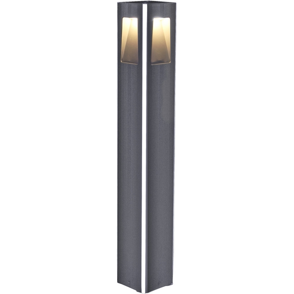 

Наземный уличный светильник Kink Light Крисми 09210-F(220V),16(05) серый, с декоративной синей подсветкой 220V Led 4*3W, Крисми 09210-F(220V),16(05)