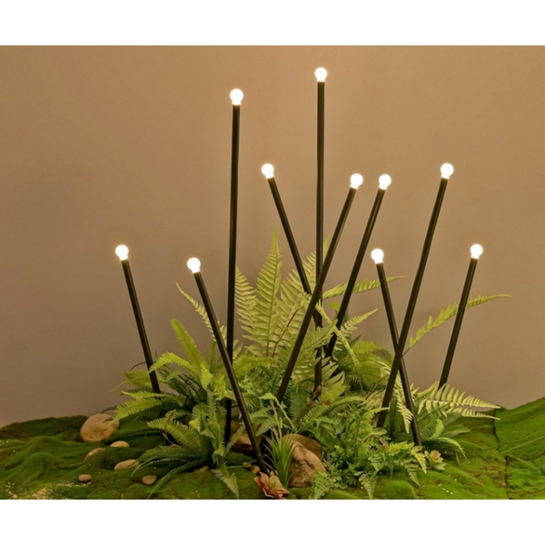 

Грунтовый светильник Kink Light Тиви 09501-10,19, Черный, 09501-10,19