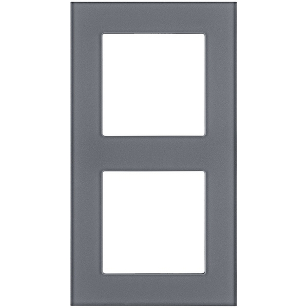 

Рамка 2-постовая стекло серый Kollinger Asthetik AS2GY, Asthetik AS2GY