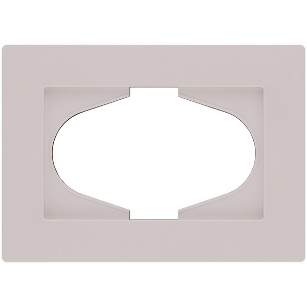 Изображение товара Рамка для двойной розетки Kollinger Aspekt AT120CM матовая кашемир 2 поста алюминий