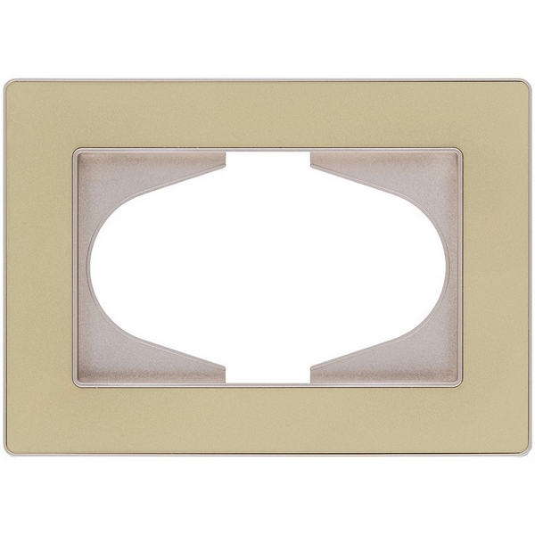 

Рамка для двойной розетки золотой Kollinger Eleganz Acryl EA120GD, Золото, Eleganz Acryl EA120GD