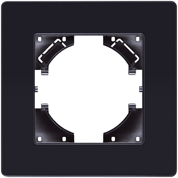 

Рамка 1-постовая черный Kollinger Eleganz Acryl EA1BK, Eleganz Acryl EA1BK