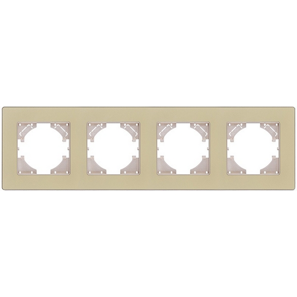 Изображение товара Рамка 4-постовая золотой Kollinger Eleganz Acryl EA4GD