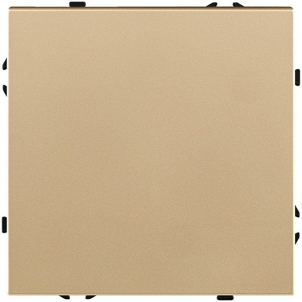 Изображение товара Выключатель 1-клавишный перекрестный 10А/250В IP20 Kollinger Eclipse EC-003GD золотой