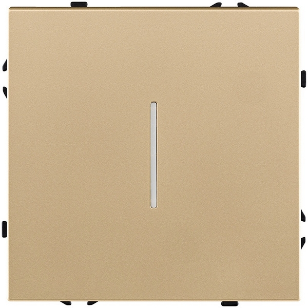 

Выключатель 1-клавишный 10А/250В с LED подсветкой, золотой Kollinger Eclipse EC-007GD, Золото, Eclipse EC-007GD