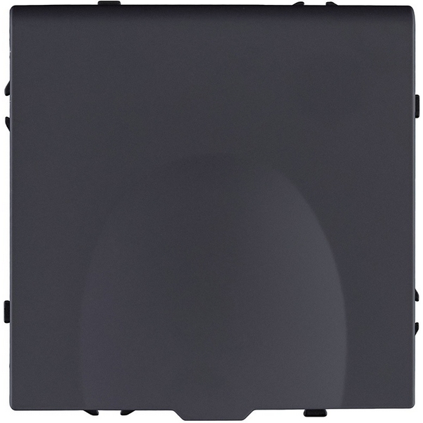 Изображение товара Розетка SCHUKO 16A/250 В с крышкой Kollinger Eclipse EC-015BK черная матовая