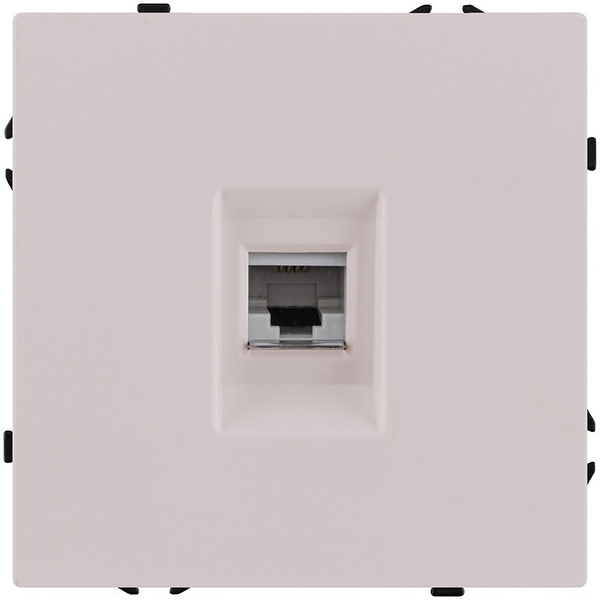 

Розетка телефонная RJ11 кашемир матовый Kollinger Eclipse EC-019CM, Eclipse EC-019CM