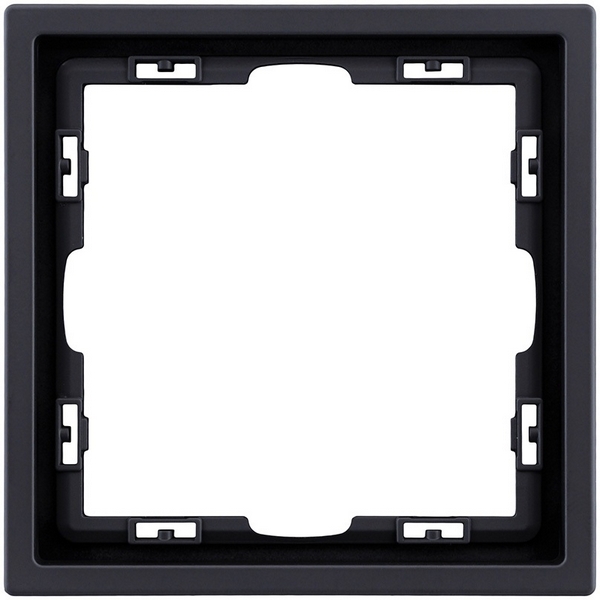 Изображение товара Рамка 1-постовая черный матовый Kollinger Eclipse EC1BK