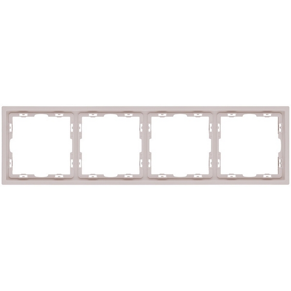 Изображение товара Рамка 4-постовая кашемир матовый Kollinger Eclipse EC4CM
