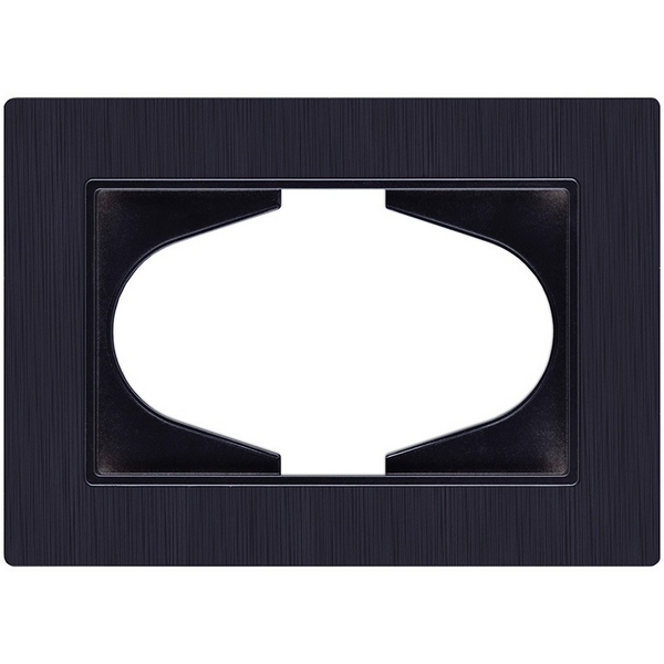 

Рамка для двойной розетки черный Kollinger Eleganz Plex EP120BK, Eleganz Plex EP120BK