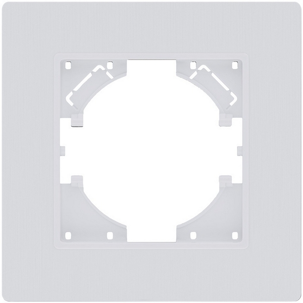 Изображение товара Рамка 1-постовая белая матовая Kollinger Eleganz Plex EP1WM