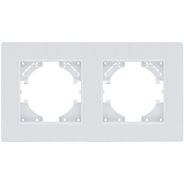 

Рамка 2-постовая белый Kollinger Eleganz Plex EP2WH, Eleganz Plex EP2WH