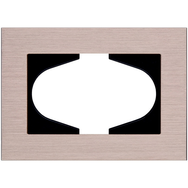 Изображение товара Рамка для двойной розетки Kollinger Reflex AL RA120GD золотая