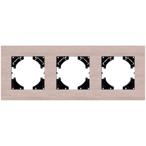 

Рамка 3-постовая золотой Kollinger Reflex AL RA3GD, Золото, Reflex AL RA3GD