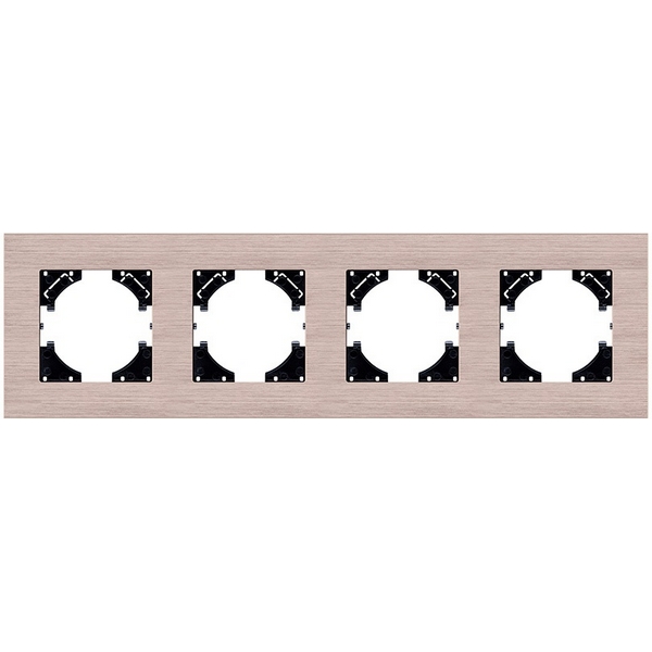 

Рамка 4-постовая золотой Kollinger Reflex AL RA4GD, Золото, Reflex AL RA4GD