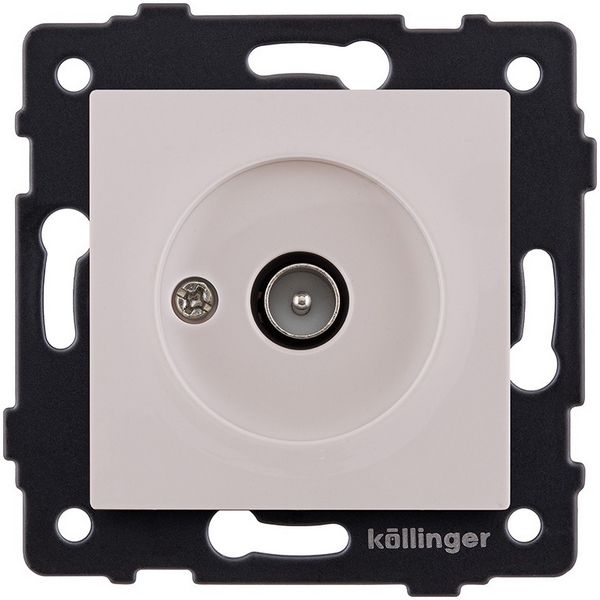 Изображение товара Розетка TV папа кашемир матовый Kollinger REA-007CM для Aspekt Eleganz Reflex