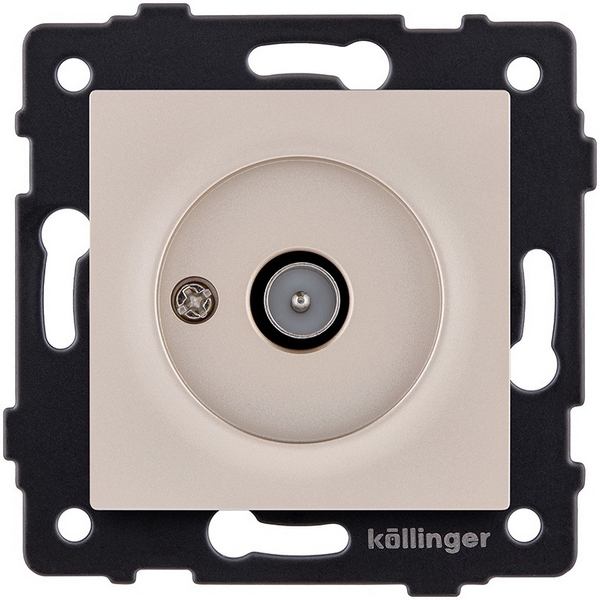 

Розетка TV (папа) золотой Kollinger REA-007GD для Aspekt, Eleganz, Reflex, Золото, Aspekt REA-007GD