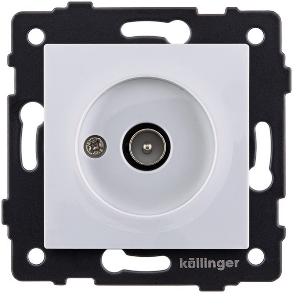 

Розетка TV (папа) белый Kollinger REA-007WH для Aspekt, Eleganz, Reflex, Aspekt REA-007WH