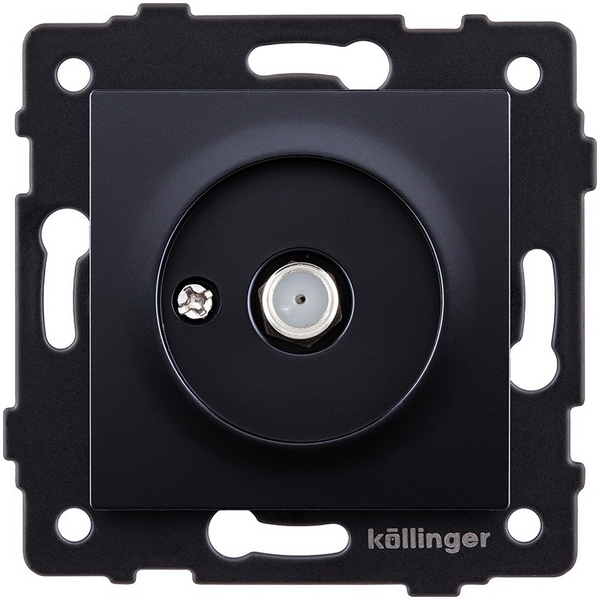 

Розетка спутниковая SAT черный Kollinger REA-020BK для Aspekt, Eleganz, Reflex, Aspekt REA-020BK