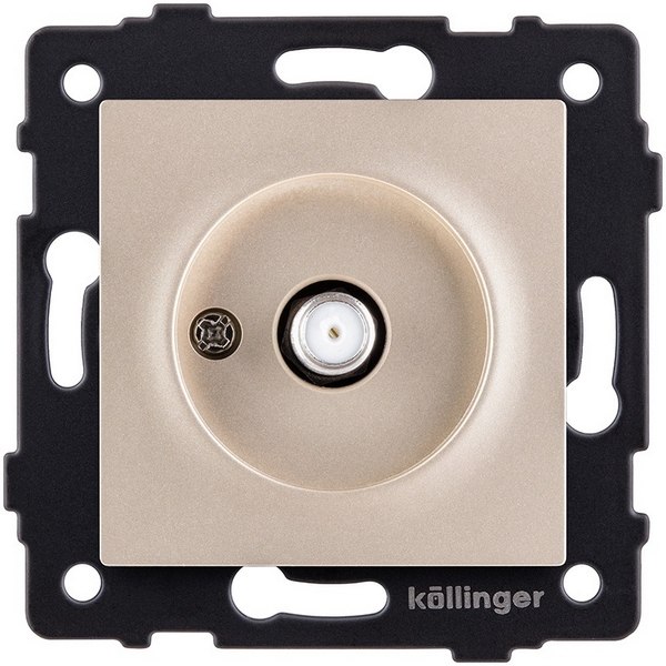 

Розетка спутниковая SAT золотой Kollinger REA-020GD для Aspekt, Eleganz, Reflex, Золото, Aspekt REA-020GD
