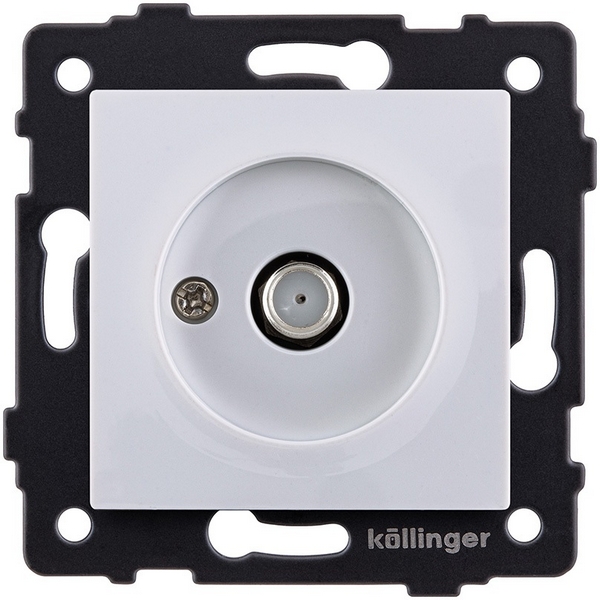

Розетка спутниковая SAT белый Kollinger REA-020WH для Aspekt, Eleganz, Reflex, Aspekt REA-020WH