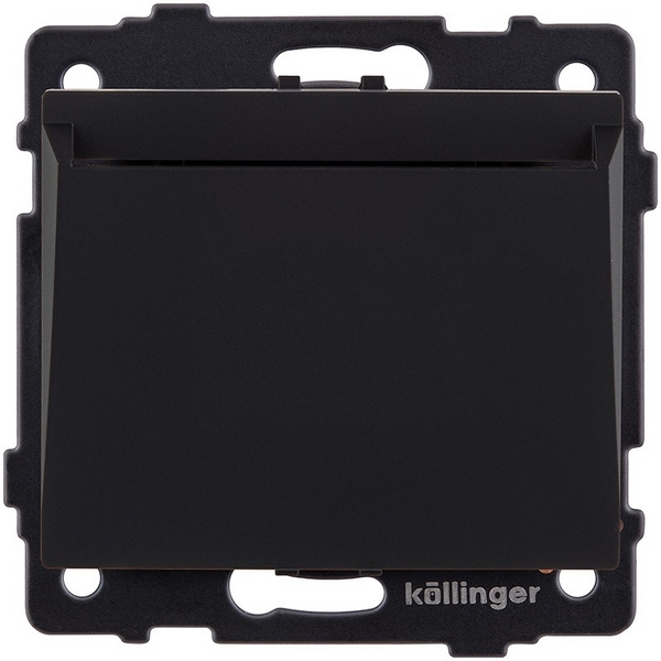 

Карточный выключатель механический черный матовый Kollinger REA-041BM для Aspekt, Eleganz, Reflex, Aspekt REA-041BM