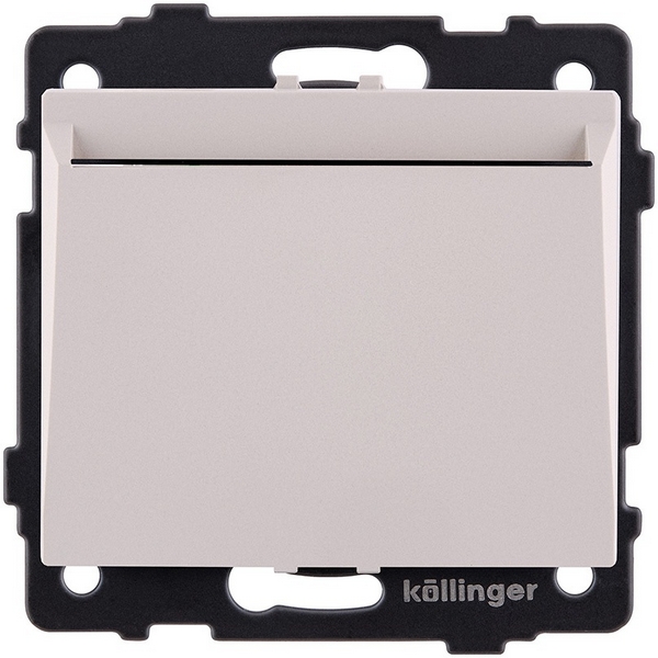 

Карточный выключатель механический кашемир матовый Kollinger REA-041CM для Aspekt, Eleganz, Reflex, Aspekt REA-041CM