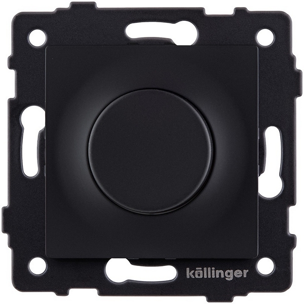 

Светорегулятор для светодиодных ламп проходной 500W черный матовый Kollinger REA-048BM для Aspekt, Eleganz, Reflex, Aspekt REA-048BM