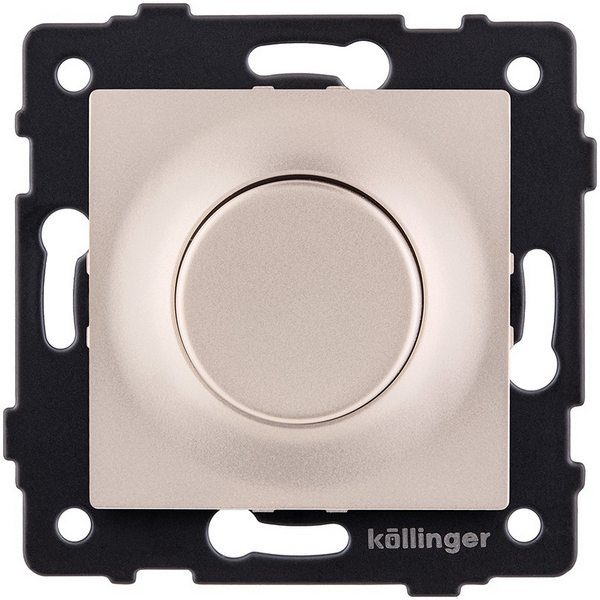 

Светорегулятор для светодиодных ламп проходной 500W золотой Kollinger REA-048GD для Aspekt, Eleganz, Reflex, Золото, Aspekt REA-048GD