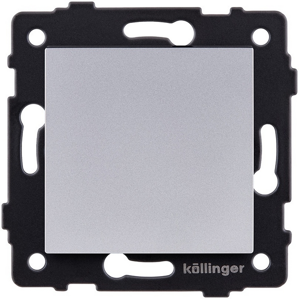 

Выключатель 1-клавишный проходной 10А/250В серый Kollinger REA-S-003GY для Aspekt, Eleganz, Reflex, Aspekt REA-S-003GY