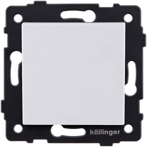 Изображение товара Выключатель 1-клавишный перекрестный Kollinger REA-S-006WH 250 Вт IP20