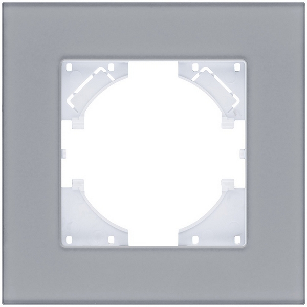 Изображение товара Рамка 1-постовая из стекла серого Kollinger Reflex MG RM1GY