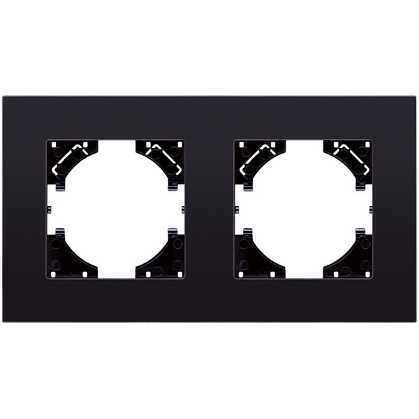 

Рамка 2-постовая стекло черный Kollinger Reflex MG RM2BK, Reflex MG RM2BK