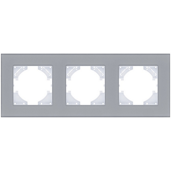 Изображение товара Рамка 3-постовая стекло серый Kollinger Reflex MG RM3GY