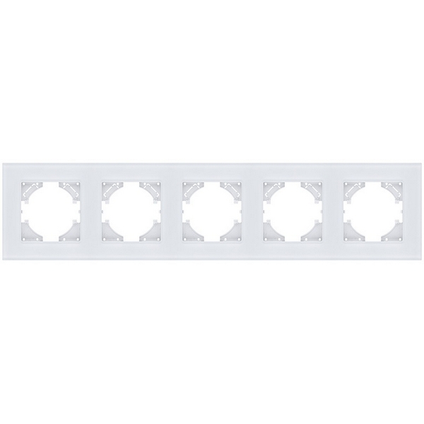 

Рамка 5-постовая стекло белый Kollinger Reflex MG RM5WH, Reflex MG RM5WH