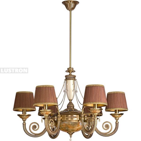 

Потолочная люстра Kutek Bibione BIB-ZW-6(P/A)P, Патина, Bibione BIB-ZW-6(P/A)P