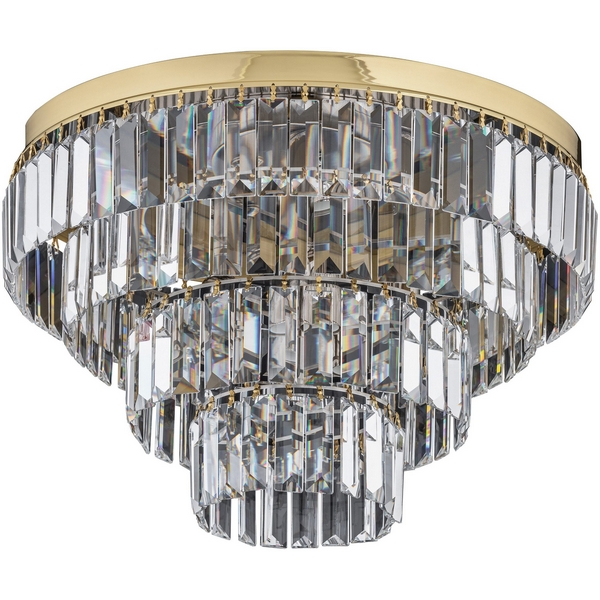 

Потолочная люстра каскадная хрустальная Kutek Ellini ELL-PLM-6(Z)450/I, Прозрачный, Ellini ELL-PLM-6(Z)450/I