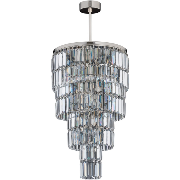 

Потолочная люстра каскадная на штанге хрустальная Kutek Ellini ELL-ZW-10(BN)350/II, Прозрачный, Ellini ELL-ZW-10(BN)350/II