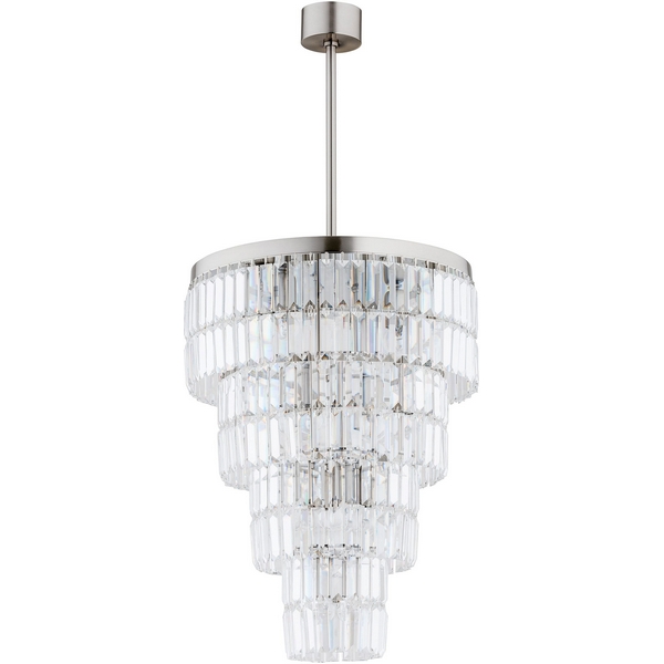 

Потолочная люстра каскадная на штанге хрустальная Kutek Ellini ELL-ZW-10(N)450/II, Прозрачный, Ellini ELL-ZW-10(N)450/II