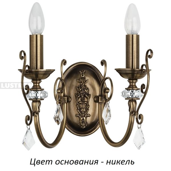 Изображение товара Бра Kutek Luca LUC-K-2(N) классика никель освещение до 4 м2