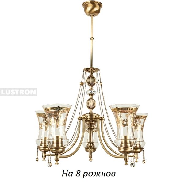 

Потолочная люстра Kutek Nico NIC-ZW-8(P), Патина, Nico NIC-ZW-8(P)