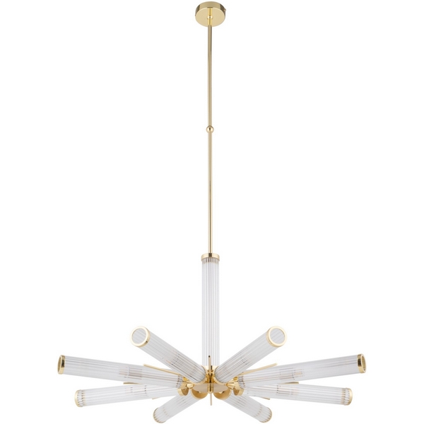 Изображение товара Потолочная люстра Kutek Orezzo ORE-ZW-8(P) на штанге 6 ламп E14 стиль модерн