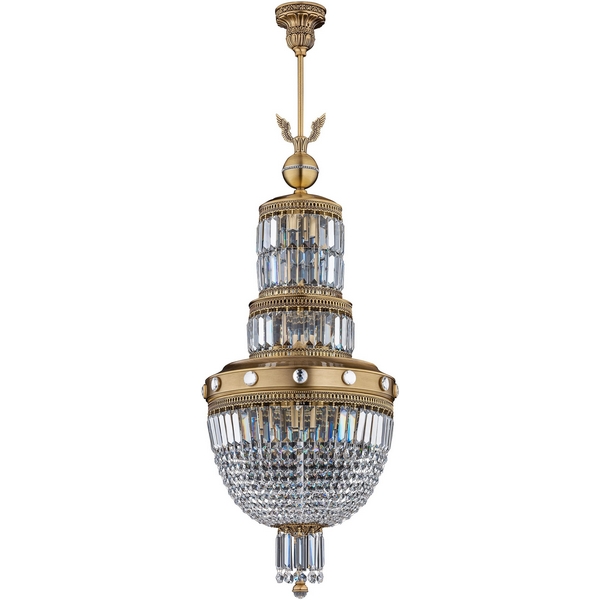 

Потолочная люстра хрустальная Sienna-crystal Kutek Swarovski SIE-ZWD-1(P)400, Бронза, Sienna SIE-ZWD-1(P)400