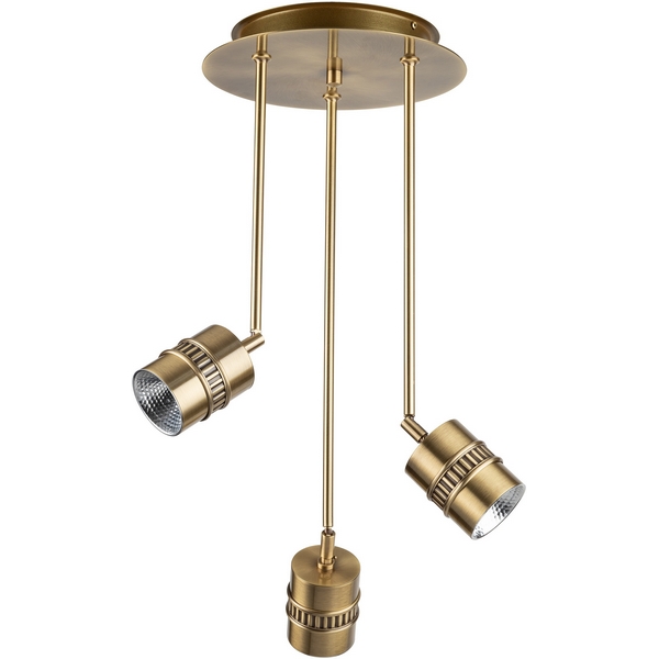 

Потолочный спот на штанге Kutek Vesto VES-ZW-3(P)P, Патина, Vesto VES-ZW-3(P)P