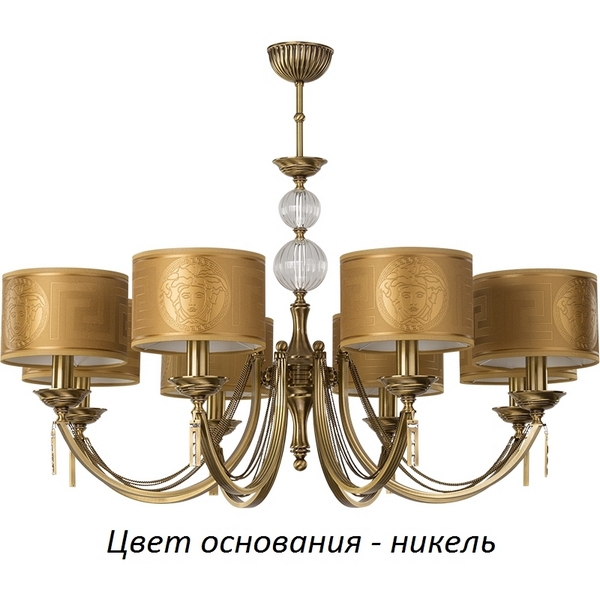 

Потолочная люстра Kutek Zaffiro ZAF-ZW-8(N/A), Никель, Zaffiro ZAF-ZW-8(N/A)